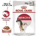 Royal Canin Feline Health Nutrition Instinctive Adult Cats Gravy Wet Food Pouches - 12 x 85g