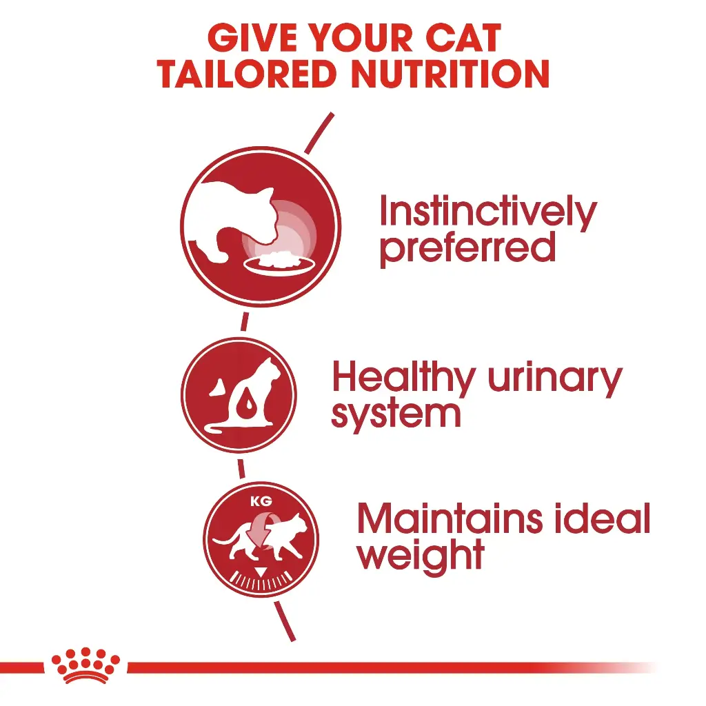 Royal Canin Feline Health Nutrition Instinctive Adult Cats Gravy Wet Food Pouches - 12 x 85g