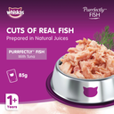 Whiskas Purrfectly Tuna Cat Wet Food - 12 x 85g_1