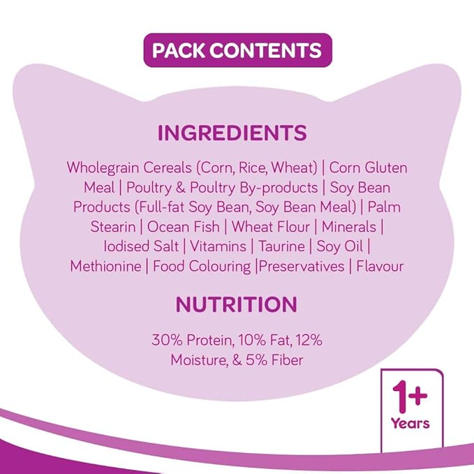 Whiskas Ocean Fish Dry Cat Food - 1.2kg_5