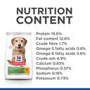 Hill's Science Plan Senior Vitality Small & Mini Mature Adult 7+ Dog Food with Chicken & Rice - 1.5kg