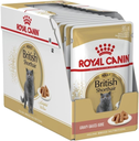 Royal Canin Feline Breed Nutrition British Shorthair Wet Food Pouches - 12 x 85g