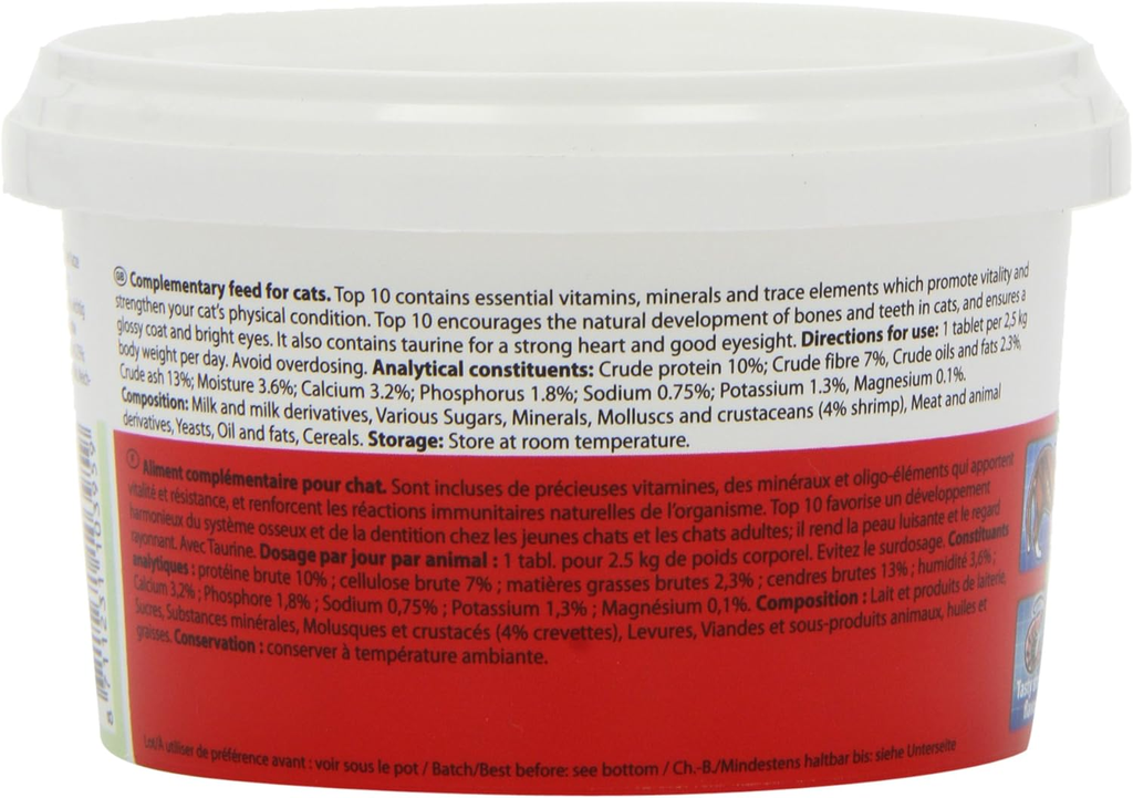 Beaphar Top 10 Cat Multi-Vitamins - 180 Tabs_3