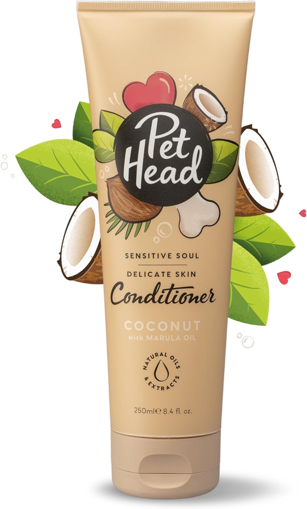 Pet Head: Sensitive Soul Conditioner - 250ml | Coconut with Marula Oil