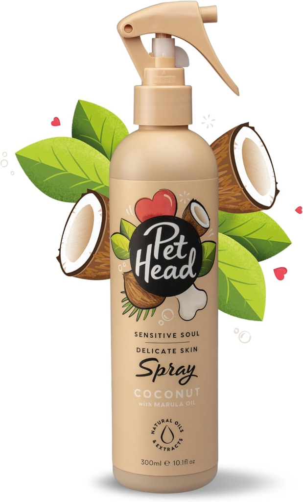 Pet Head: Sensitive Soul Spray - 300ml | Coconut with Marula Oil
