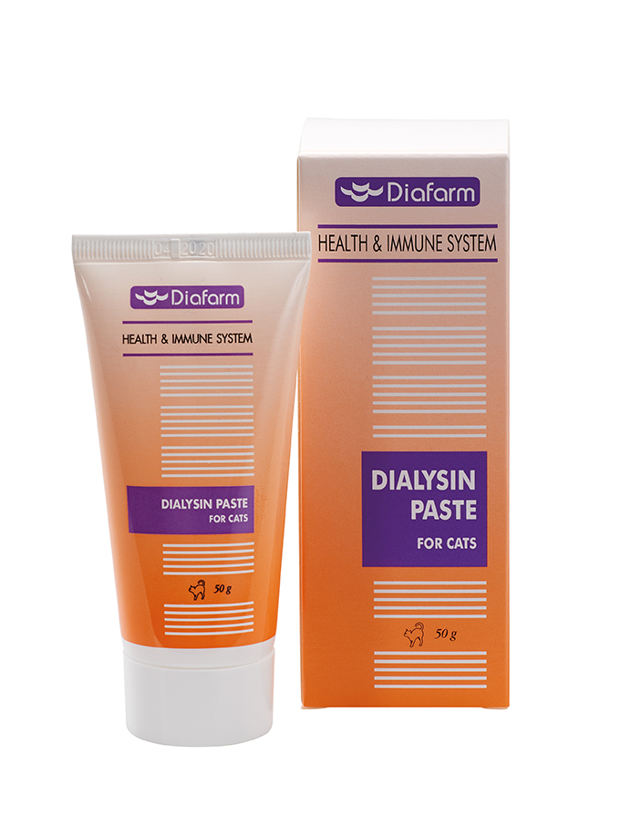 ديافرم: معجون الدياليسين للقطط - 50 جم
