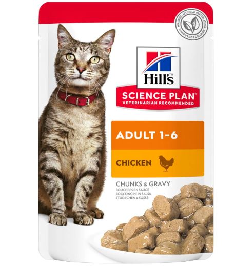 Hill's: Science Plan Adult Cat Wet Food Pouch - 85g | Chicken
