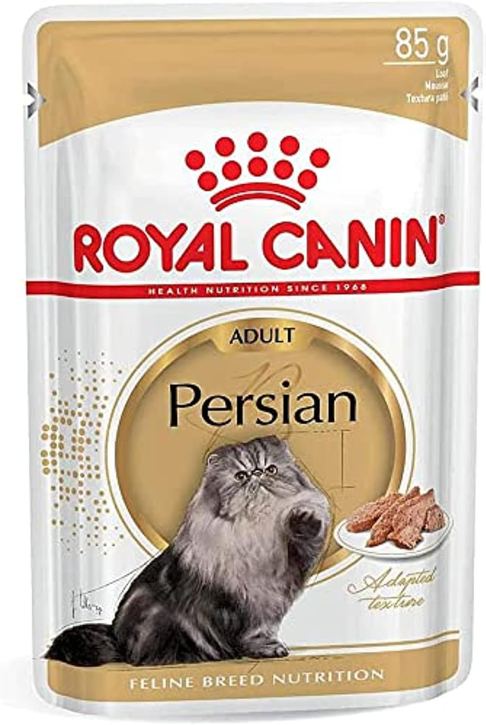 Royal Canin: Feline Breed Nutrition Persian Adult Wet Food Pouch - 85g