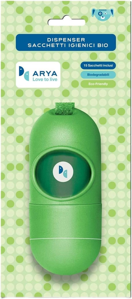 ليندوكات اريا موزع مع إعادة تعبئة قابلة للتحلل - 15 كيس