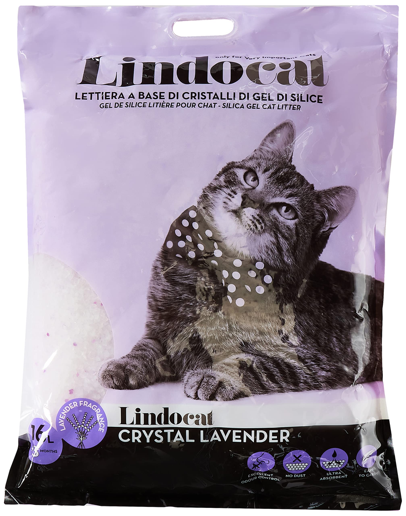 LindoCat Crystal Lavender Scent (silicagel) - 16L