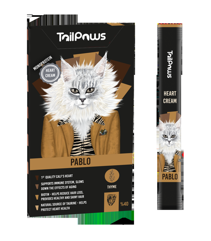 Tail Paws Pablo Health packs in box - 75g