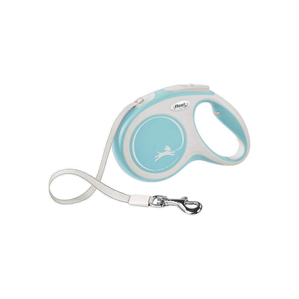 Retractable Leash - Blue & White