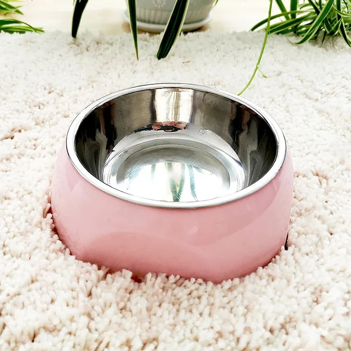 Stainless Steel Bowl - Pink