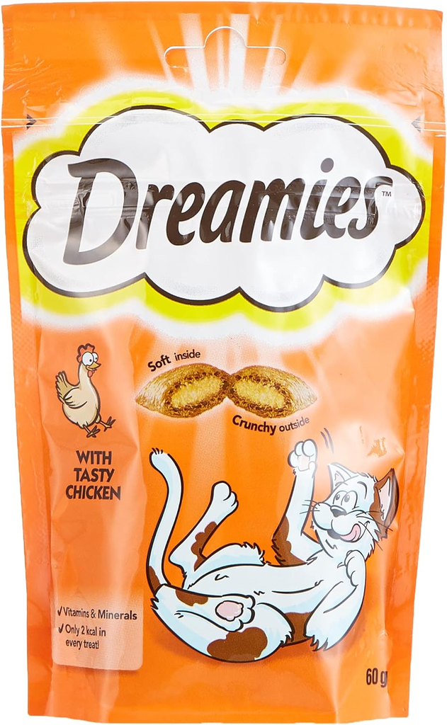 Dreamies Chicken Wet Cat Food - 60g