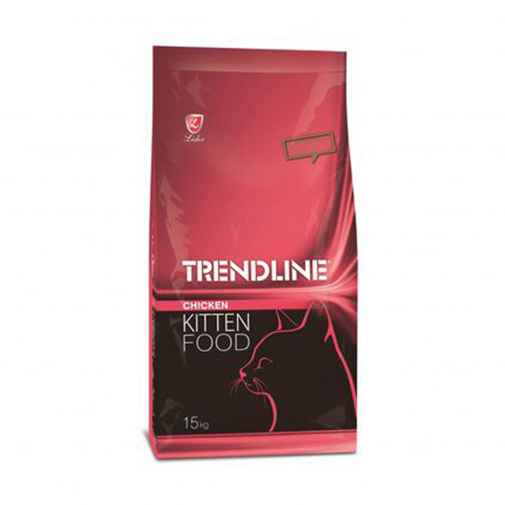 TrendLine Chicken Kitten Cat Food - 15kg