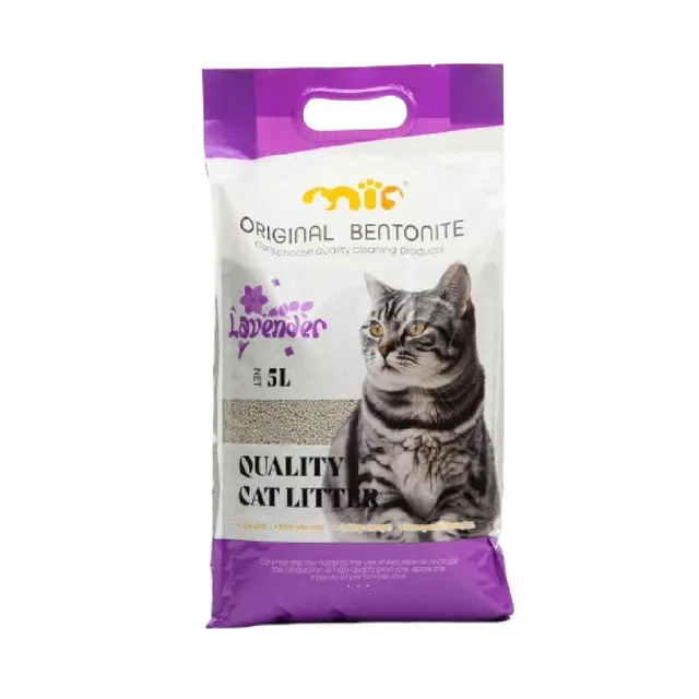 MIA Original Bentonine Cat Litter Lavender Scent - 5L