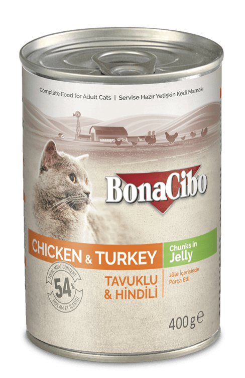 Bonacibo Adult Cat Canned Wet Food Chicken 400g