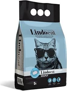 LindoCat White Bentonite Soaply - 5 L (Scented)