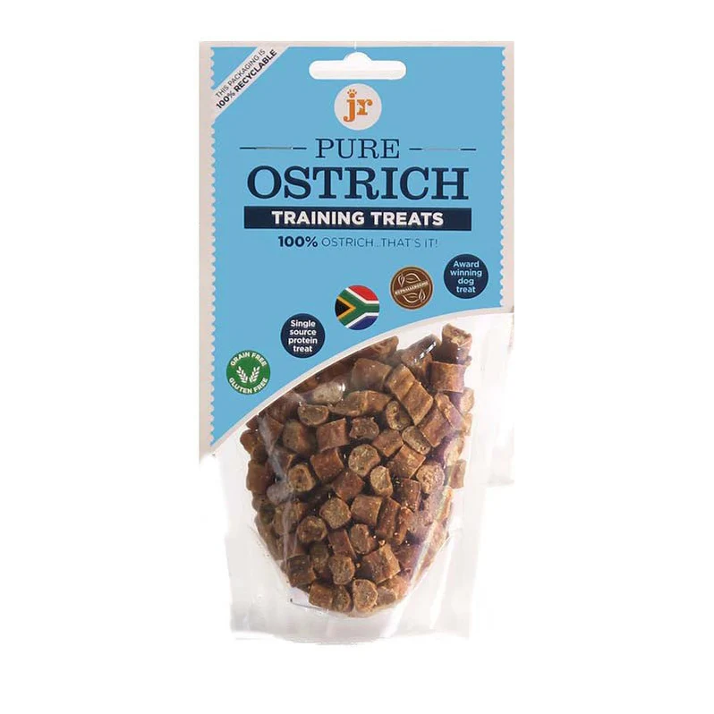 JR Pet Products: Pure Ostrich Training Treats 85g