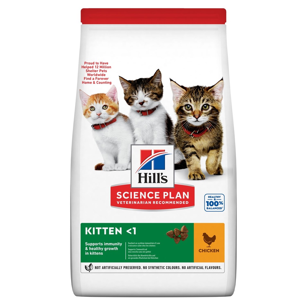 Hill's Science Plan Kitten Food With Chicken (7kg)
