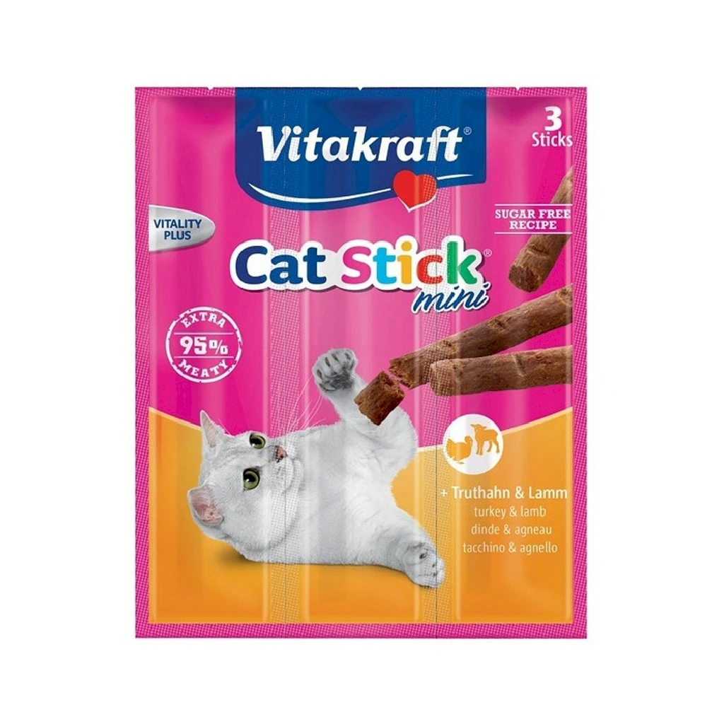 VitaKraft: Cat Sticks Mini - 18g | Turkey & Lamb