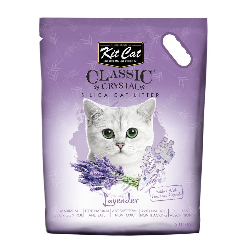 KitCat: Crystal Cat Litter - 5L | Lavender