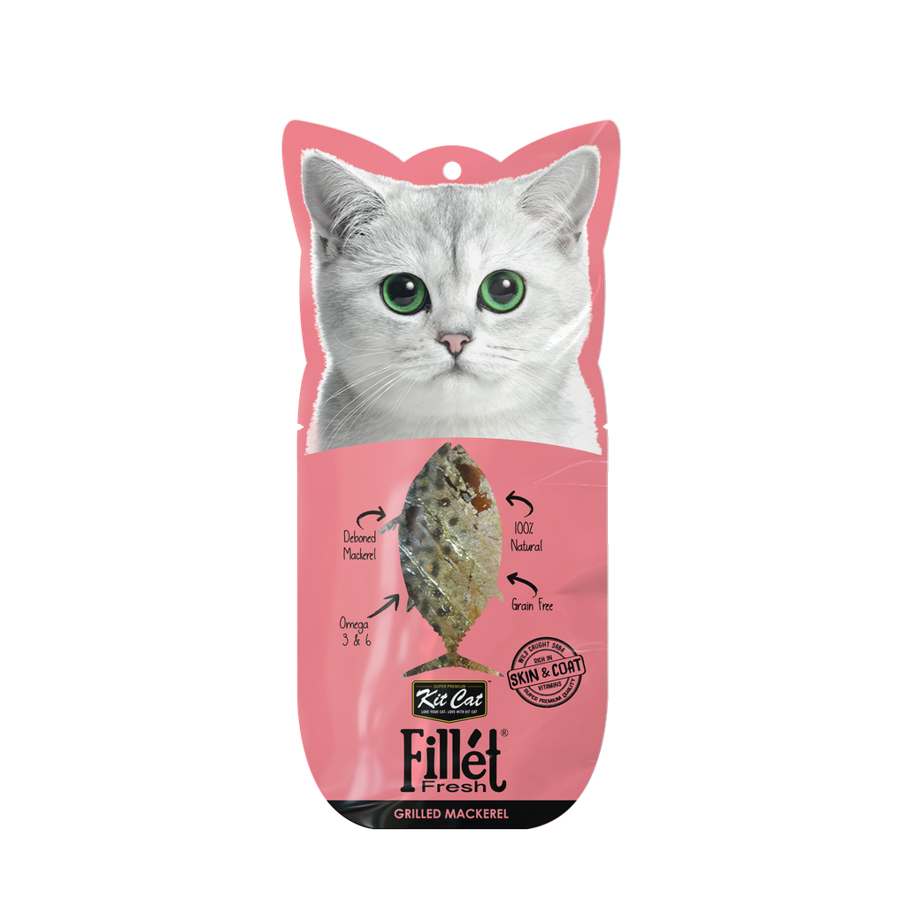 KitCat: Fillet Fresh - 30g | Grilled Mackerel