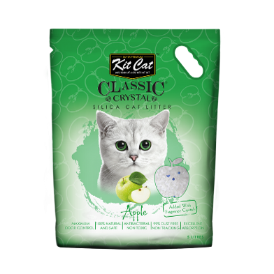 KitCat: Crystal Cat Litter - 5L | Apple