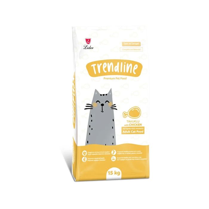 Trendline: Adult Cat Food - 15kg | Chicken