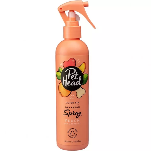[30138100504] Pet Head: Quick Fix Spray - 300ml | Peach with Argan Oil