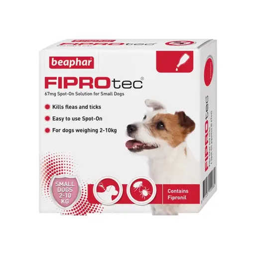 [30138100469] Beaphar: Fiprotec for Small Dog - 4 Pipettes