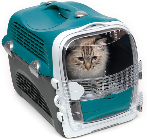 [30138100297] Catit: Cabrio Cat Carrier - Blue/Grey