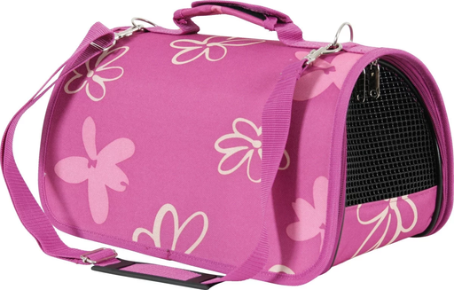 [30138100344] Zolux: Pet Carrier Flower - Large | Plum