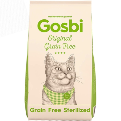 [30138100044] Gosbi: Original Cat Grain Free Sterilized - 7kg