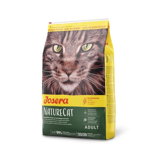 [30138100665] Josera: Naturec Cat Grain Free Dry Cat Food - 2kg | Chicken & Salmon