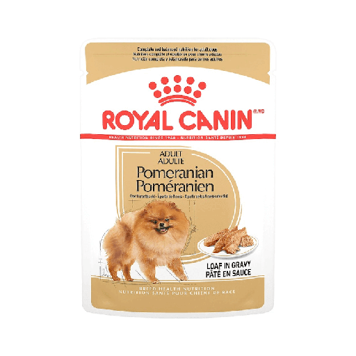[30138100316] Royal Canin: Breed Health Nutrition Pomeranian Adult Wet Food Pouch - 85g