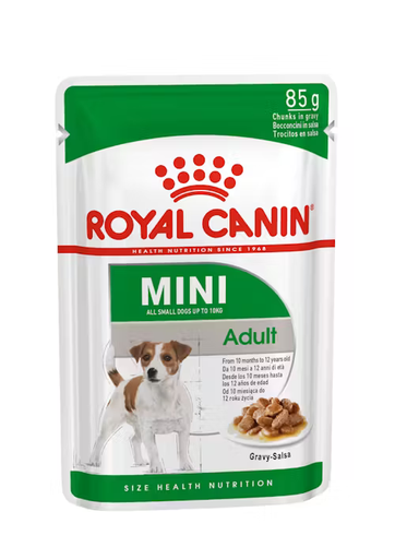 [30138100318] Royal Canin Size Health Nutrition Mini Adult Wet Food Pouches - 85g