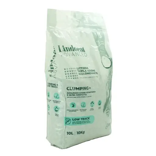 [30138100210] LindoCat Natural Bentonite Lindocat Advanced Clumping + Low Track - 10L (Fragrance Free)