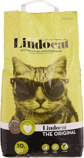 [30138100212] LindoCat Natural Bentonite The Original - 10L (Fragrance-Free)