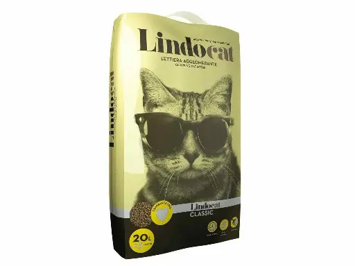 [30138100250] LindoCat Natural Bentonite Classic - 20L (Fragrance Free)
