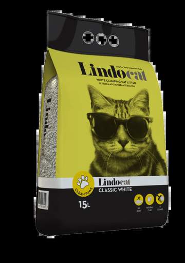 [30138100251] LindoCat Natural Bentonite Classic - 8L (Fragrance Free)