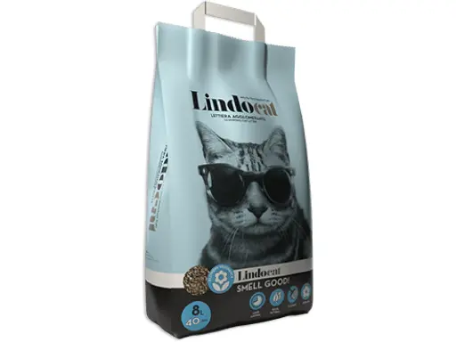[30138100255] LindoCat Natural Bentonite Smell Good - 8L (Floral & Fruity)