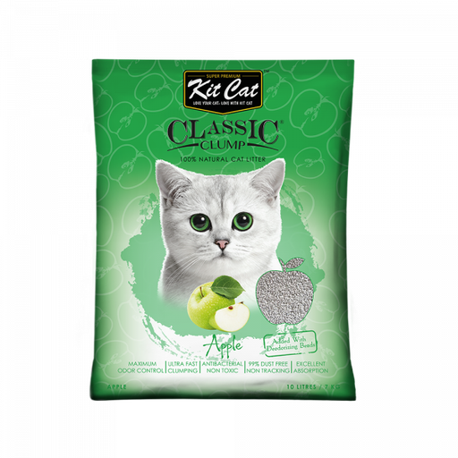 [30138100087] Kit Cat: Classic Clump - 10L | Apple Fragrance