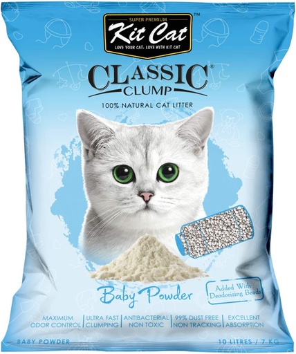 [30138100089] Kit Cat: Classic Clump - 10L | Baby Powder Fragrance