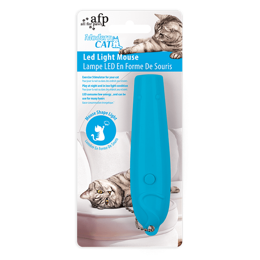 [30138100523] All For Paws: LED Light Mouse - Blue