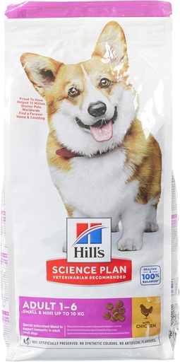 [30138100129] Hill's: Science Plan Small & Mini Adult Dog Food - 3kg | Chicken