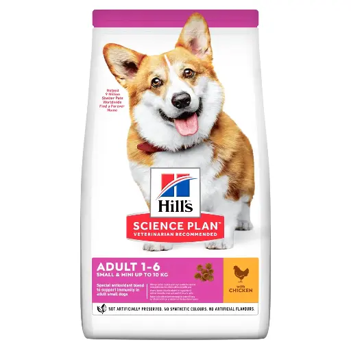 [30138100131] Hill's: Science Plan Small & Mini Adult Dog Food - 10kg | Chicken