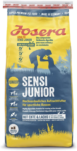 [30138100666] Josera: Sensi Puppy Dry Dog Food - 15kg | Salmon & Duck