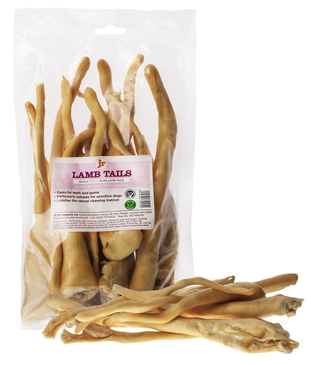 [30138100366] JR Pet Products: Lamb Tails Packed - 250g