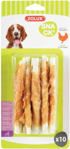 [30138100454] Zolux: Chewing Sticks - 10 Pcs | Chicken